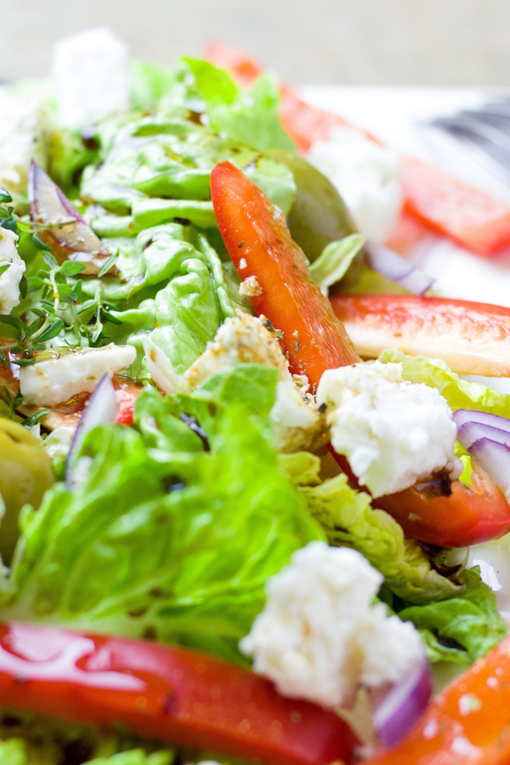 StullenPower auf einem grünen Salat